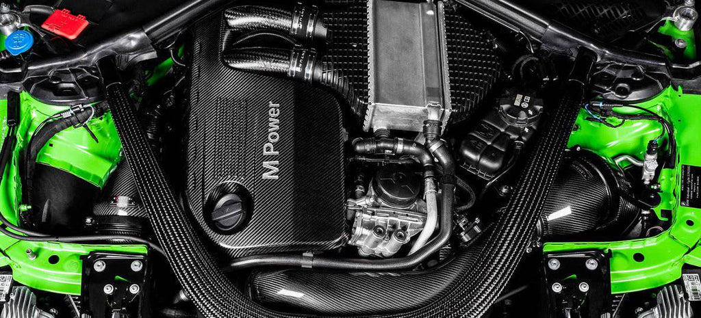 Eventuri Carbon Fibre S55 Charge Pipes for M2 Competition, M3 & M4 (2014-2021, F87 F80 F82) - AUTOID® - Air Intakes - Eventuri