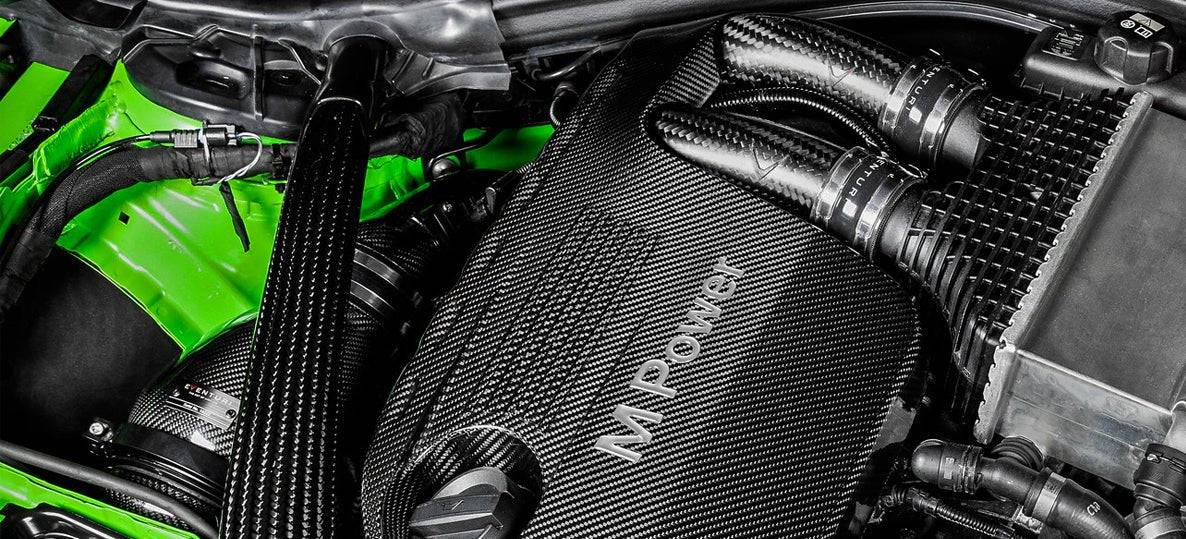 Eventuri Carbon Fibre S55 Charge Pipes for M2 Competition, M3 & M4 (2014-2021, F87 F80 F82) - AUTOID® - Air Intakes - Eventuri