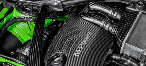 Eventuri Carbon Fibre S55 Charge Pipes for M2 Competition, M3 & M4 (2014-2021, F87 F80 F82) - AUTOID® - Air Intakes - Eventuri