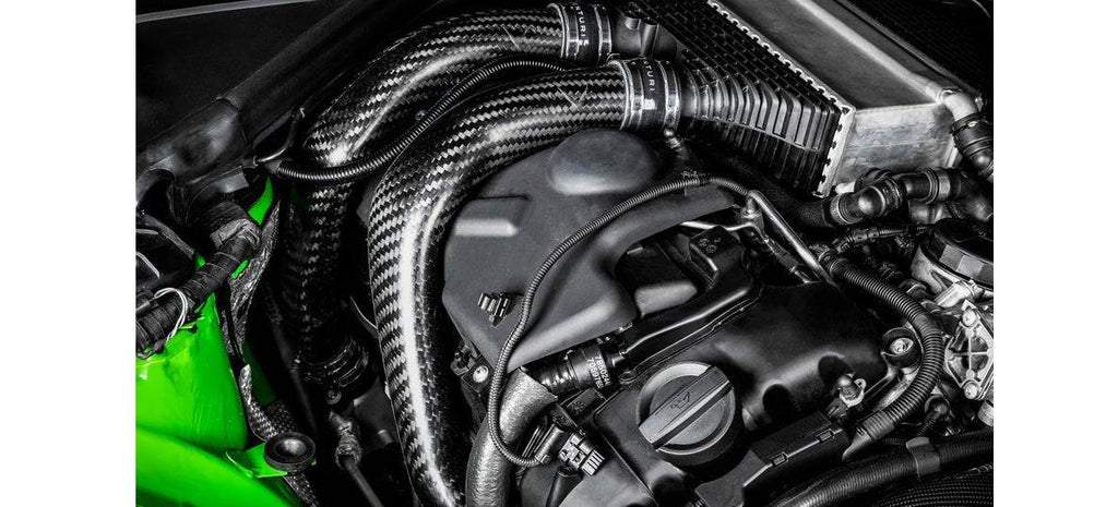 Eventuri Carbon Fibre S55 Charge Pipes for M2 Competition, M3 & M4 (2014-2021, F87 F80 F82) - AUTOID® - Air Intakes - Eventuri