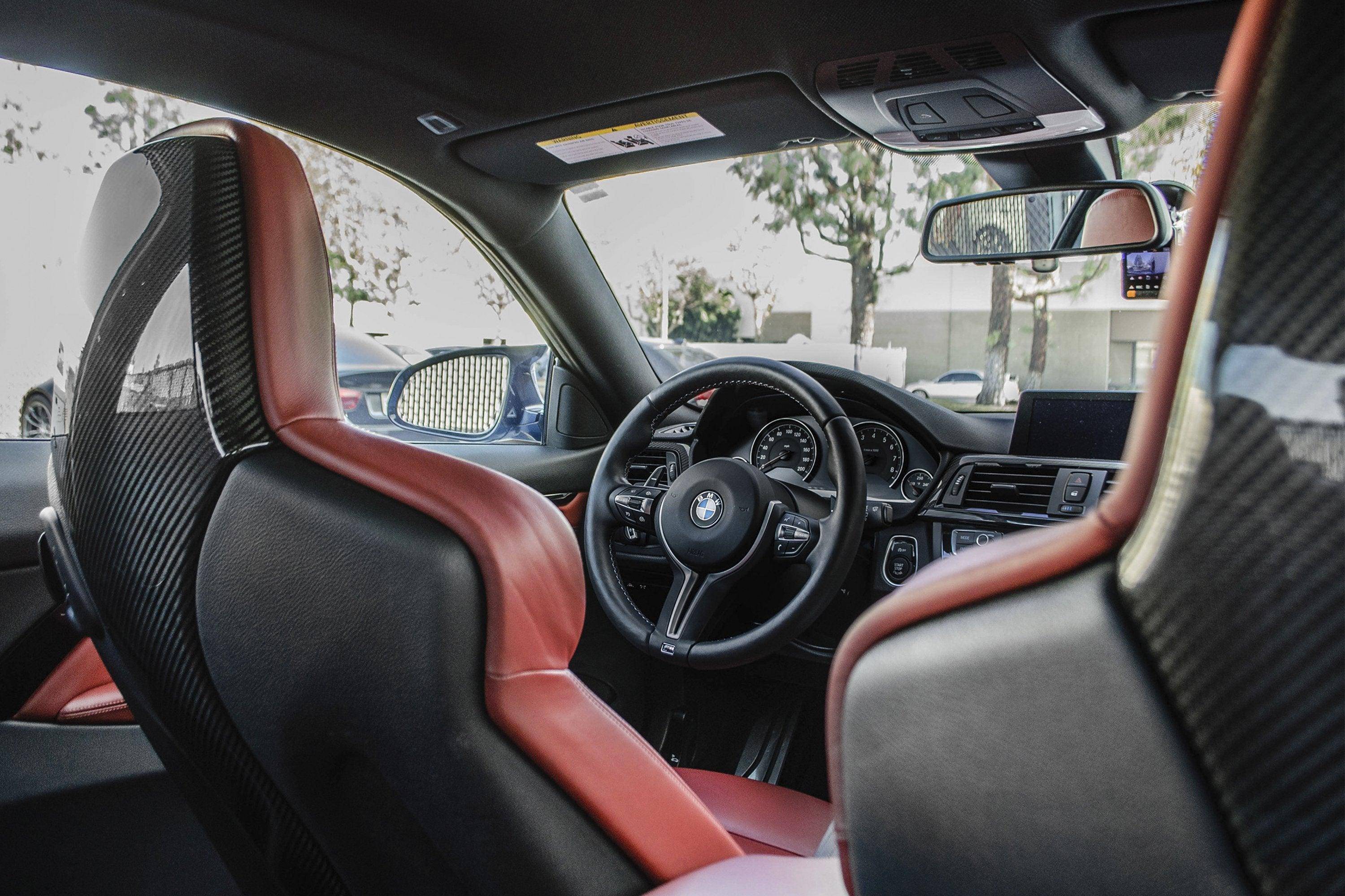 Alcantara Wrap Car Steering Wheel Airbag Interior Trim Cover For BMW M2 G87  M3 G80 G81 M4 G82 G83 M5 F95 2021 2022 2023