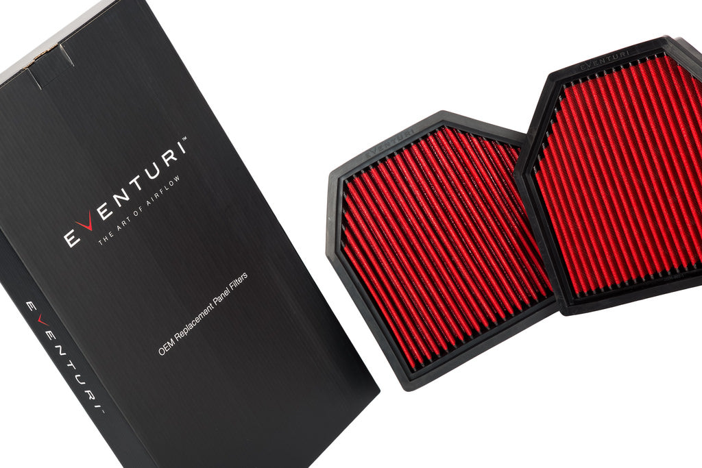BMW F10 M5 & F12/F13 M6 Eventuri OEM Replacement Panel Filter Pair