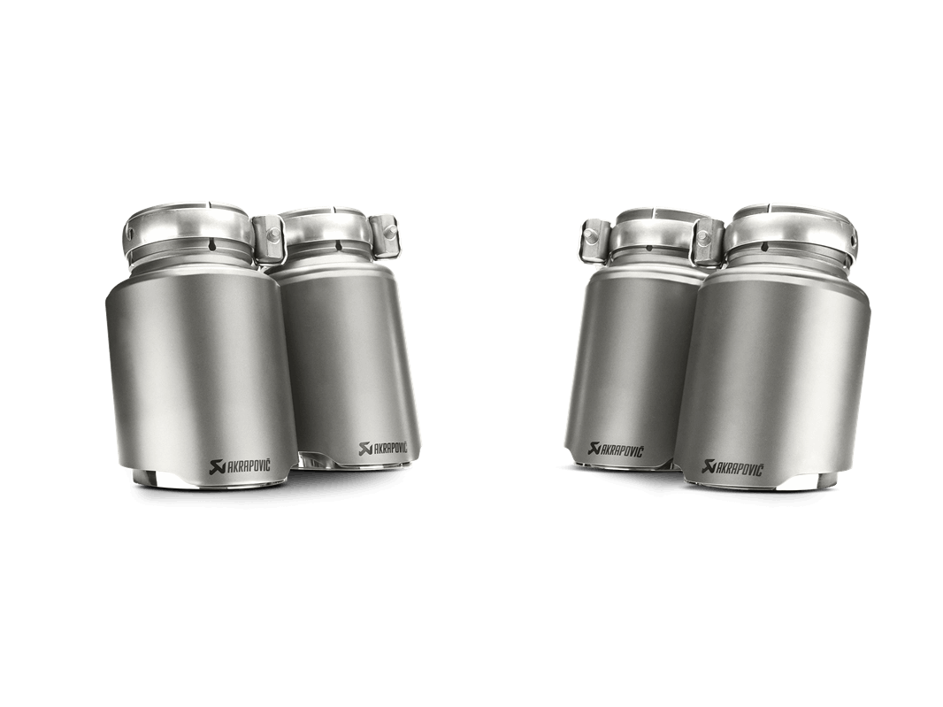 BMW M3 & M4 F80 F82 F83 Exhaust Tips by Akrapovic