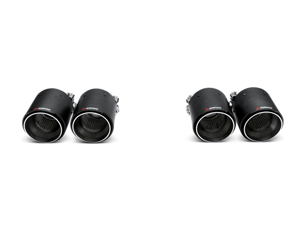 Akrapovic BMW M3 & M4 F80 F82 F83 Carbon Exhaust Tips by Akrapovic  Exhaust Tips  AUTOID®  