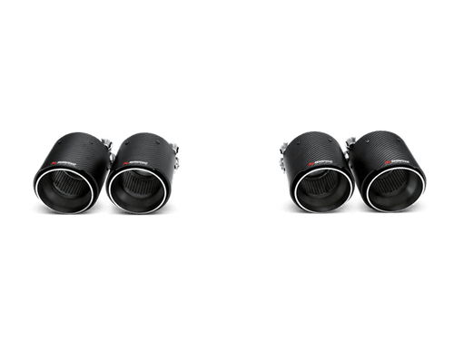 Akrapovic BMW M3 & M4 F80 F82 F83 Carbon Exhaust Tips by Akrapovic  Exhaust Tips  AUTOID®  