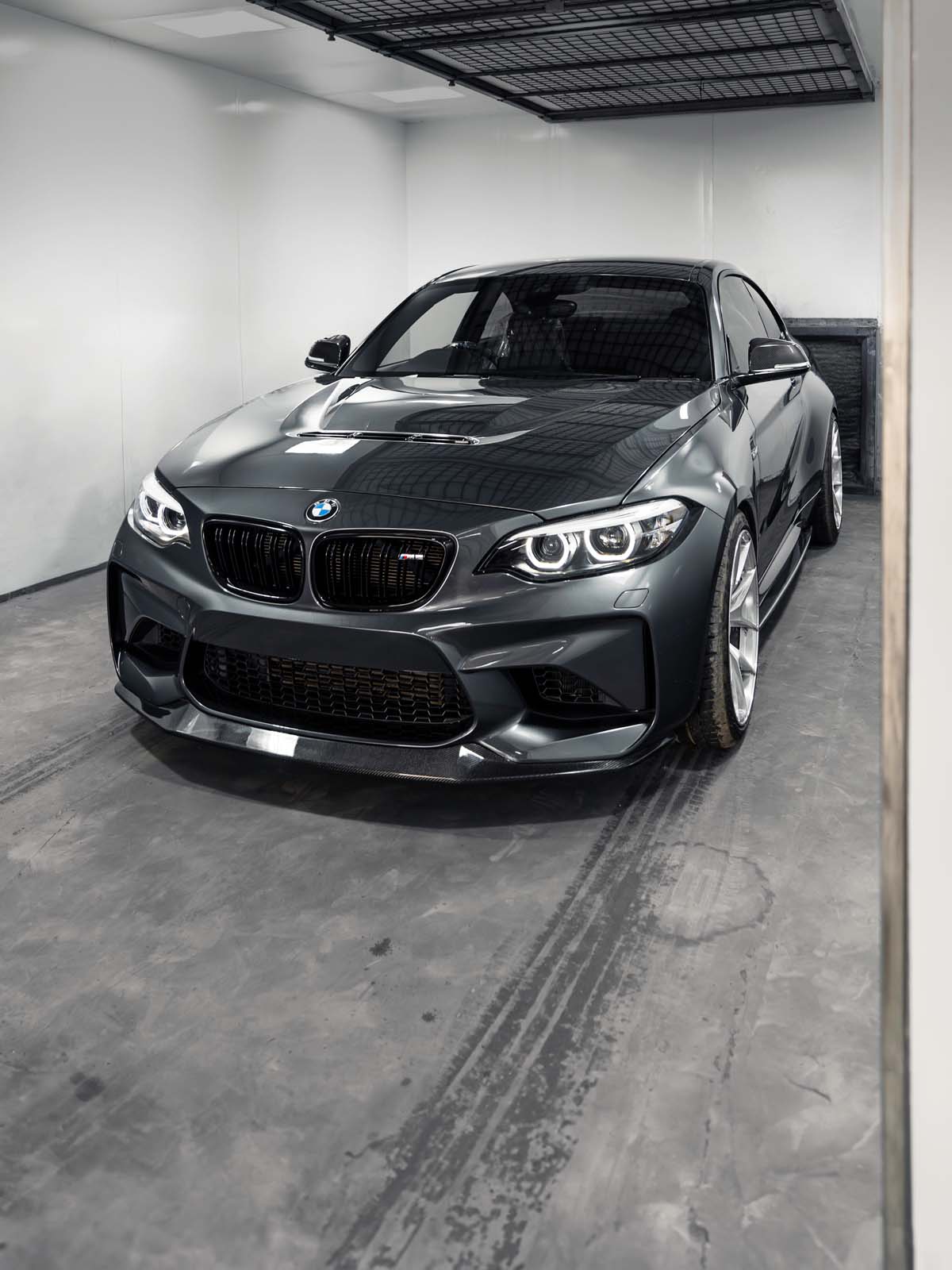 For 2024-2025 BMW X6 G06 M Sport LCI MP Style Carbon Fiber Look Front  Bumper Lip