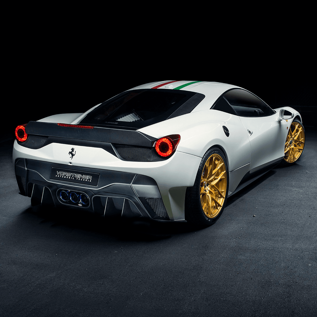 Ferrari 458 Italia VX Carbon Fiber Decklid Spoiler by Vorsteiner - AUTOID® - Rear Spoilers - Vorsteiner