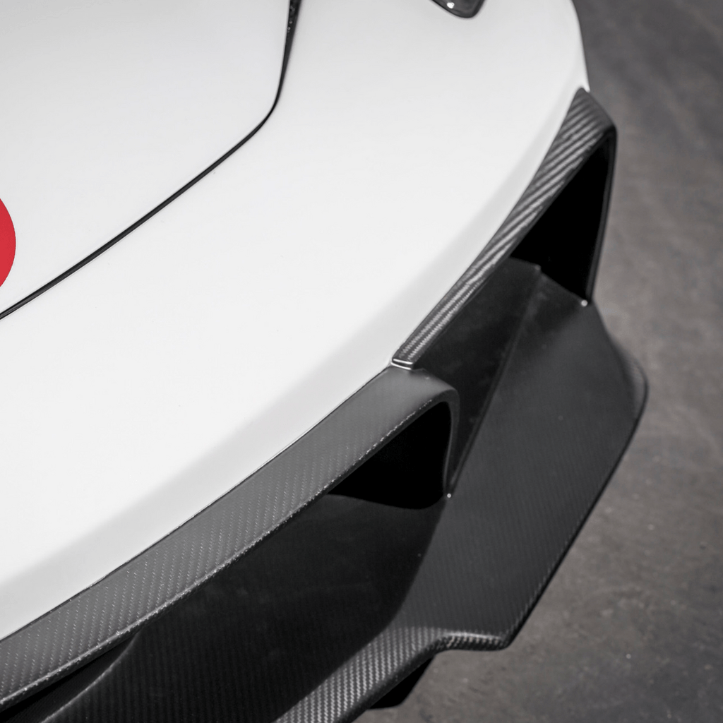 Ferrari 458 Italia VX Carbon Fiber Front Bumper w/ Front Splitter by Vorsteiner - AUTOID - Front & Rear Bumpers - Vorsteiner