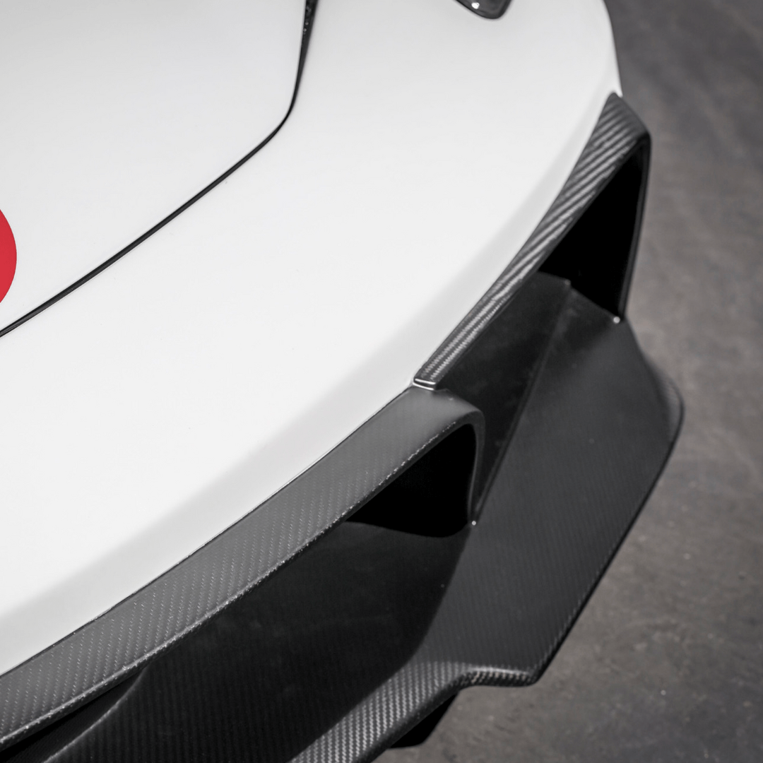 Ferrari 458 Italia VX Carbon Fiber Front Bumper w/ Front Splitter by Vorsteiner - AUTOID - Front & Rear Bumpers - Vorsteiner