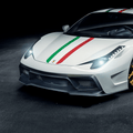 Ferrari 458 Italia VX Carbon Fiber Front Bumper w/ Front Splitter by Vorsteiner - AUTOID - Front & Rear Bumpers - Vorsteiner