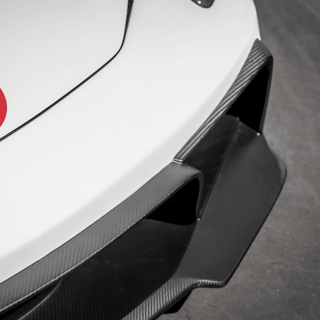 Ferrari 458 Italia VX Carbon Fiber Front Bumper w/ Front Splitter by Vorsteiner - AUTOID® - Front & Rear Bumpers - Vorsteiner
