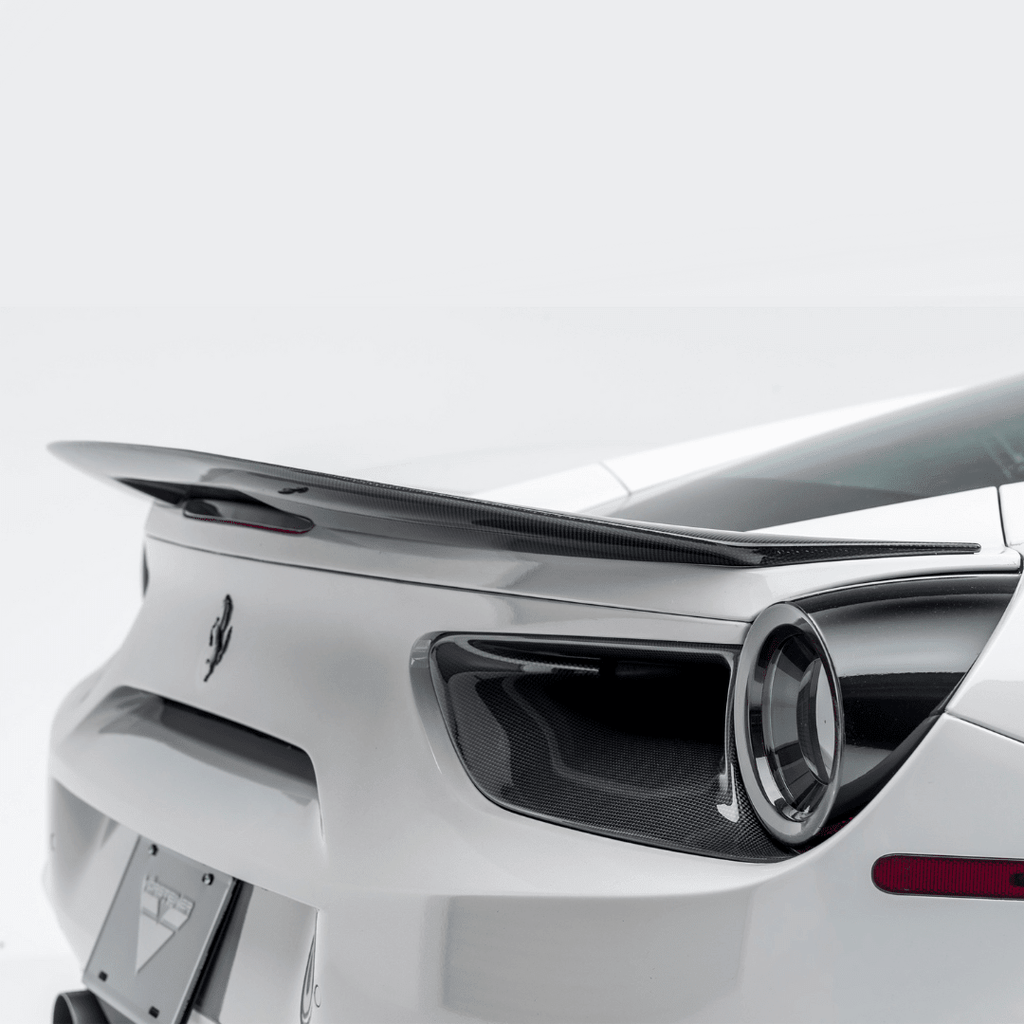 Ferrari 488 Diavolo Carbon Fiber Decklid Spoiler by Vorsteiner - AUTOID® - Rear Spoilers - Vorsteiner