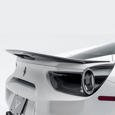 Ferrari 488 Diavolo Carbon Fiber Decklid Spoiler by Vorsteiner - AUTOID® - Rear Spoilers - Vorsteiner