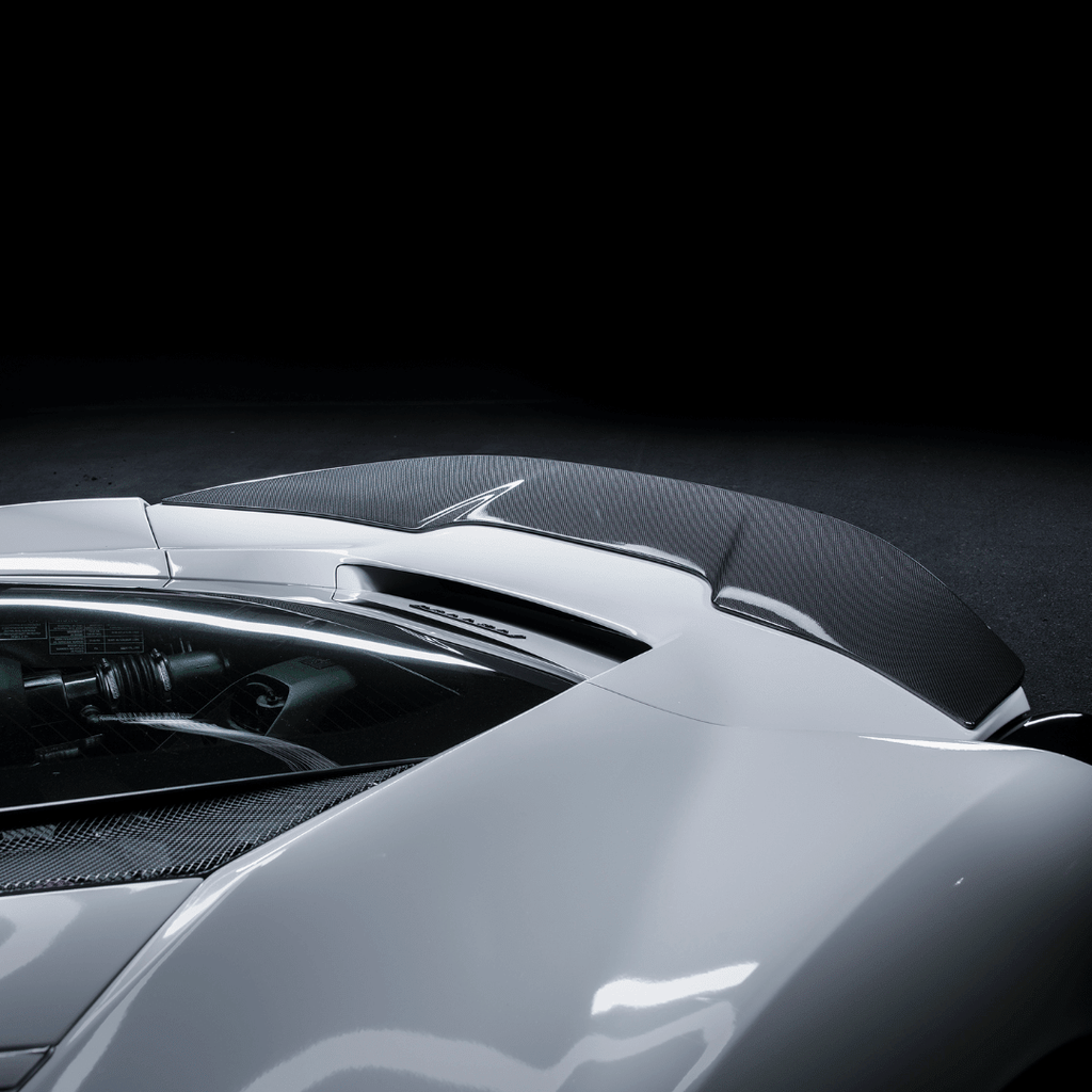 Ferrari 488 Diavolo Carbon Fiber Decklid Spoiler by Vorsteiner - AUTOID® - Rear Spoilers - Vorsteiner