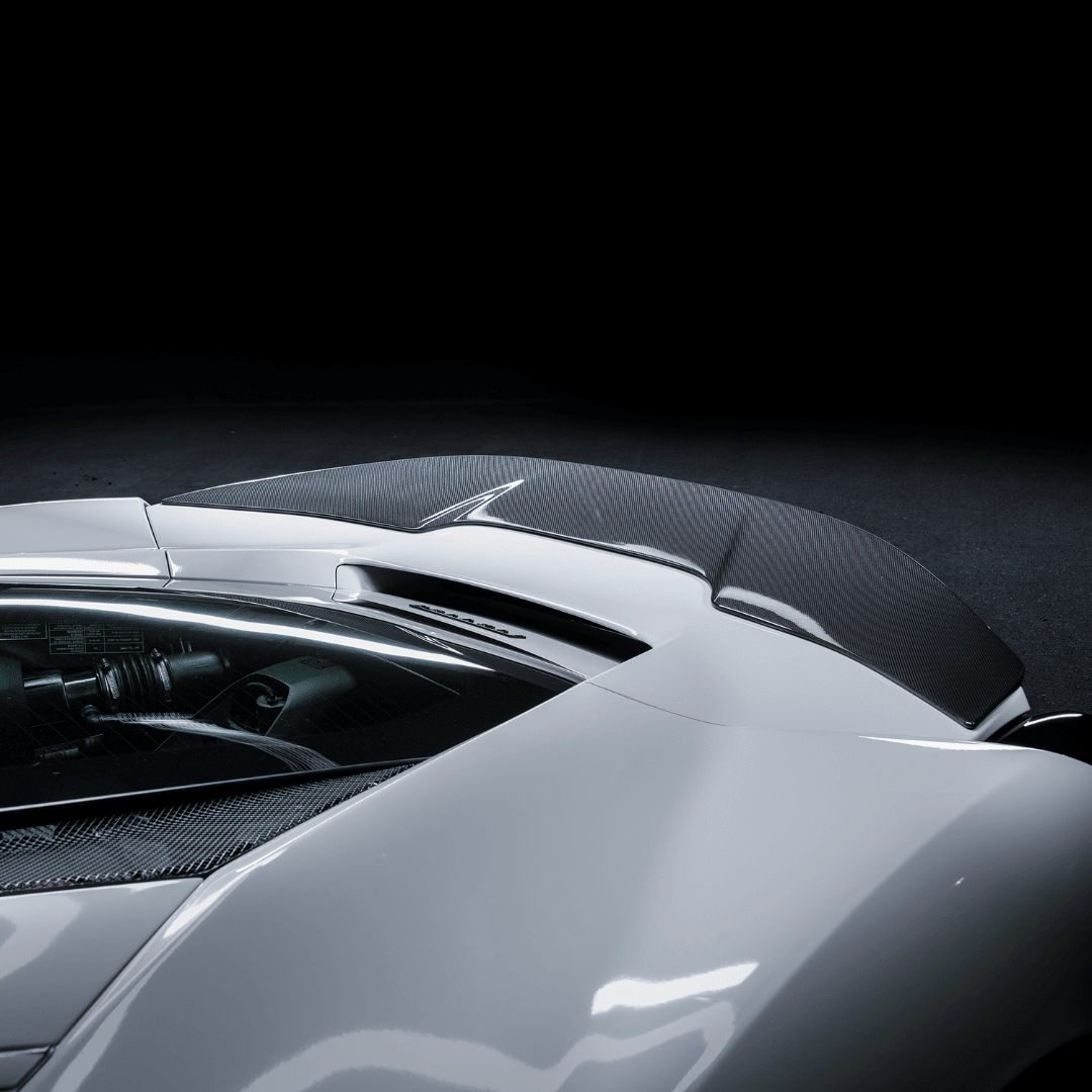 Ferrari 488 Diavolo Carbon Fiber Decklid Spoiler by Vorsteiner - AUTOID® - Rear Spoilers - Vorsteiner