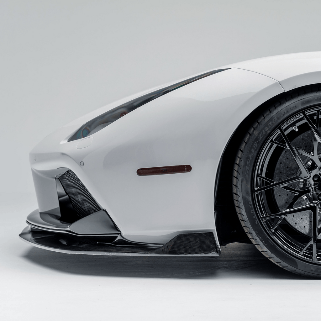 Ferrari 488 Diavolo Carbon Fiber Front Spoiler by Vorsteiner - AUTOID - Front Lips & Splitters - Vorsteiner