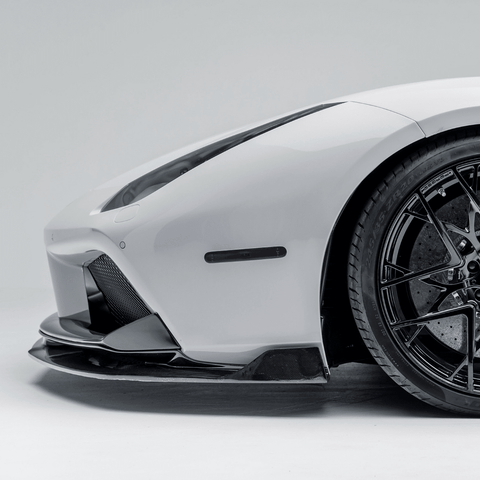 Ferrari 488 Diavolo Carbon Fiber Front Spoiler by Vorsteiner - AUTOID® - Front Lips & Splitters - Vorsteiner