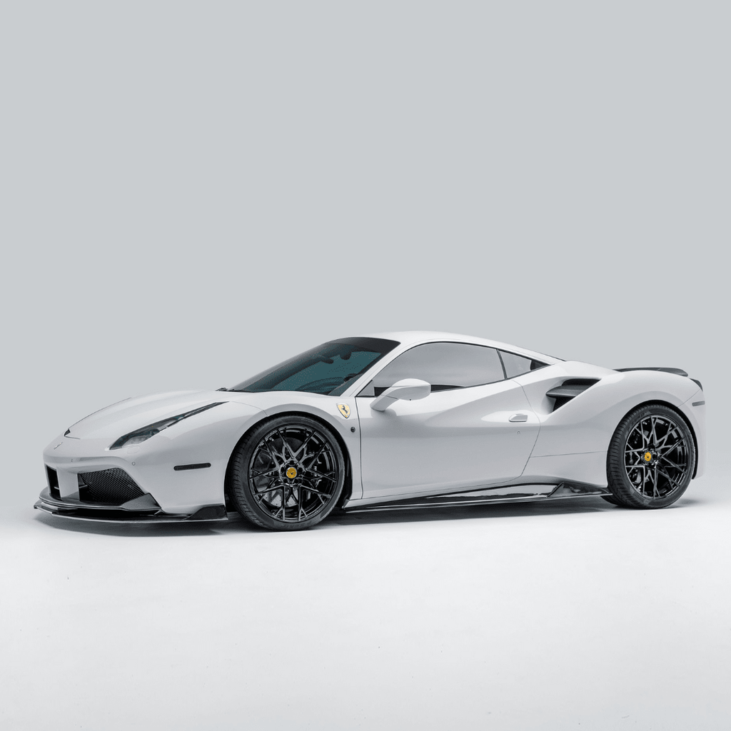 Ferrari 488 Diavolo Carbon Fiber Front Spoiler by Vorsteiner - AUTOID® - Front Lips & Splitters - Vorsteiner
