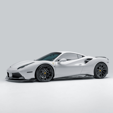 Ferrari 488 Diavolo Carbon Fiber Front Spoiler by Vorsteiner - AUTOID® - Front Lips & Splitters - Vorsteiner