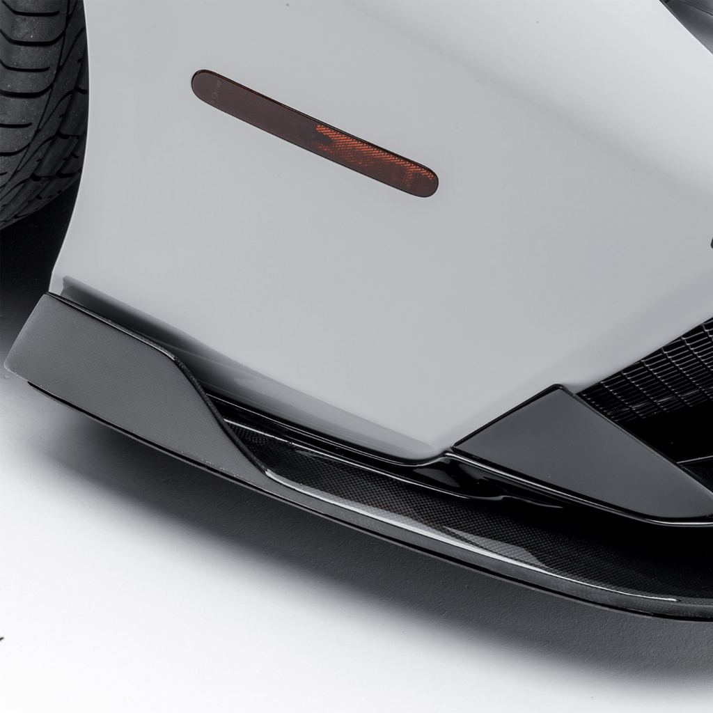 Ferrari 488 Diavolo Carbon Fiber Front Spoiler by Vorsteiner - AUTOID - Front Lips & Splitters - Vorsteiner