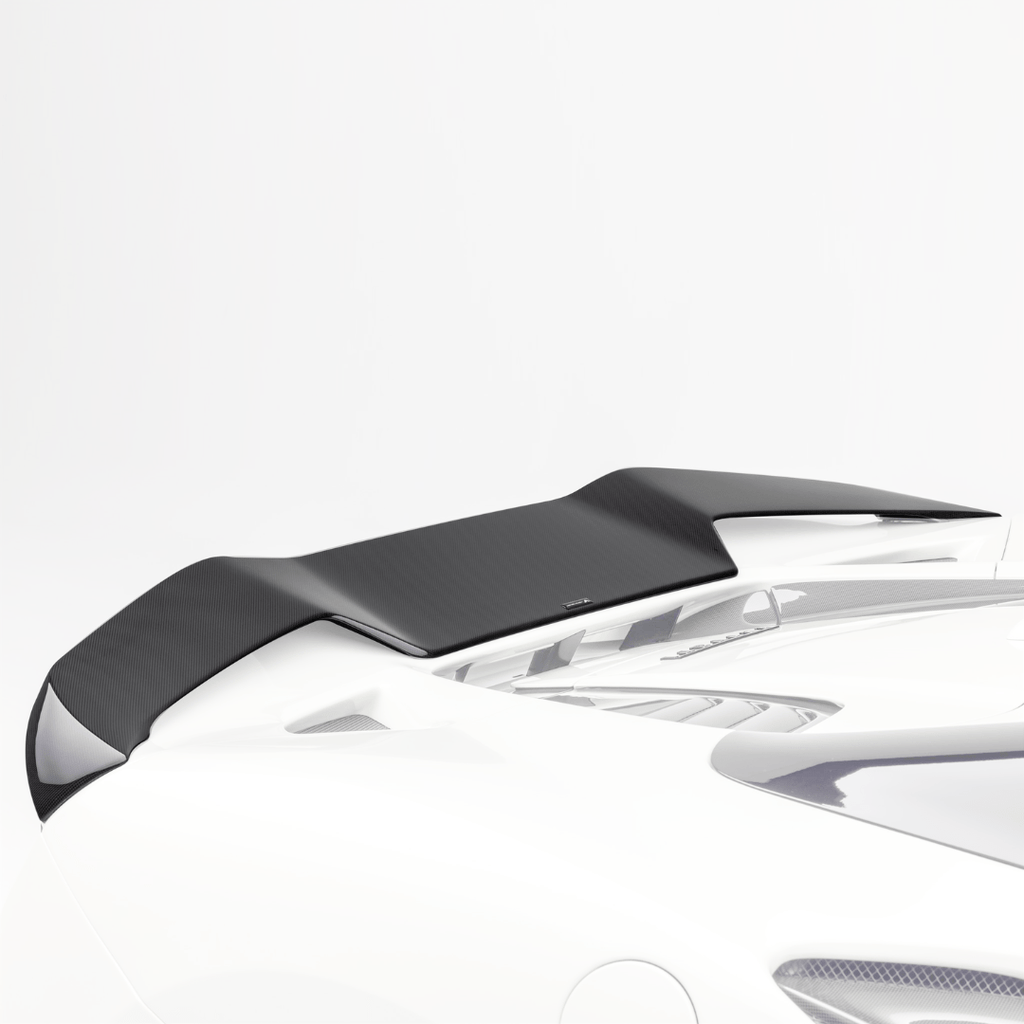 Ferrari F8 Furioso Carbon Fiber Decklid Spoiler - AUTOID - Rear Spoilers - Vorsteiner