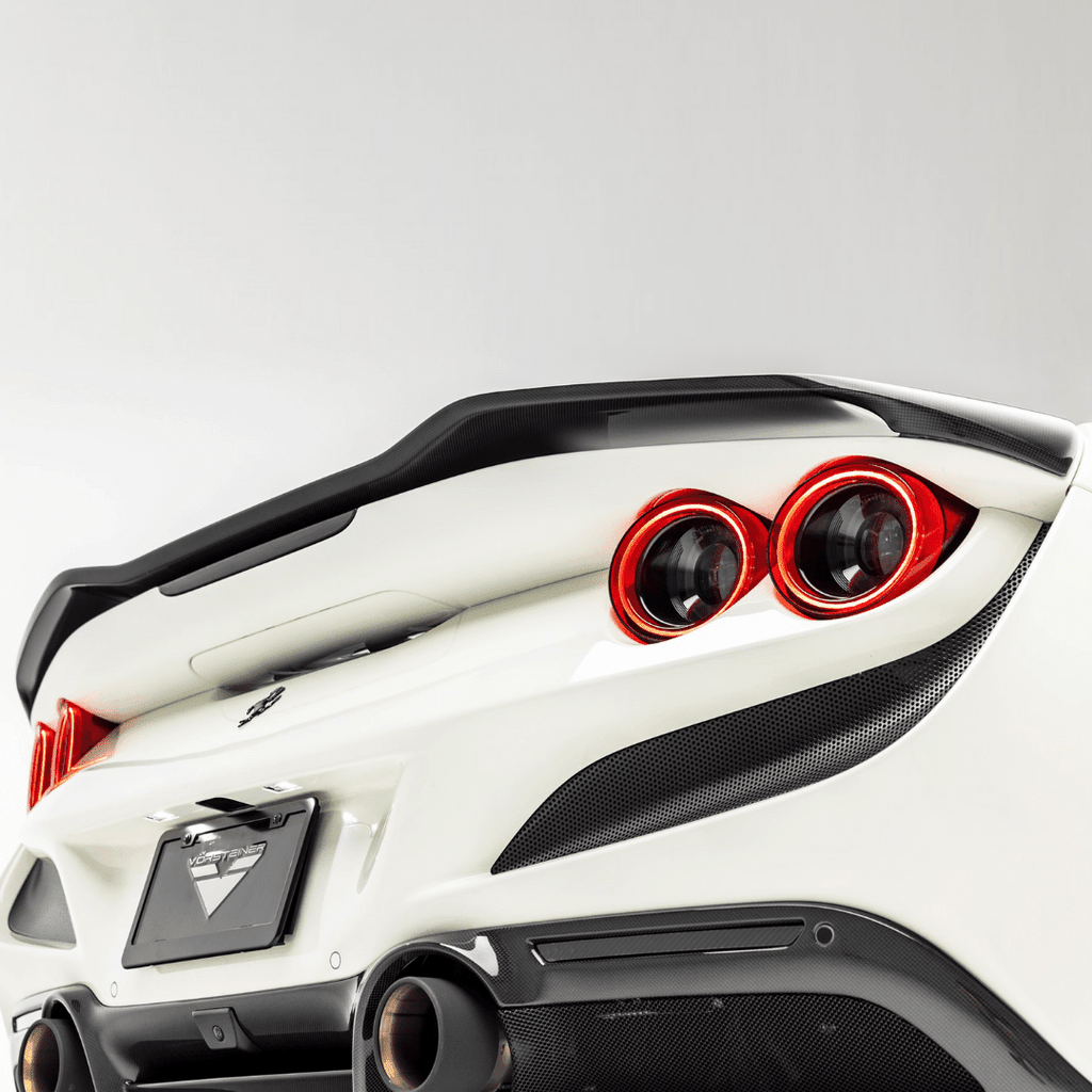 Ferrari F8 Furioso Carbon Fiber Decklid Spoiler - AUTOID® - Rear Spoilers - Vorsteiner