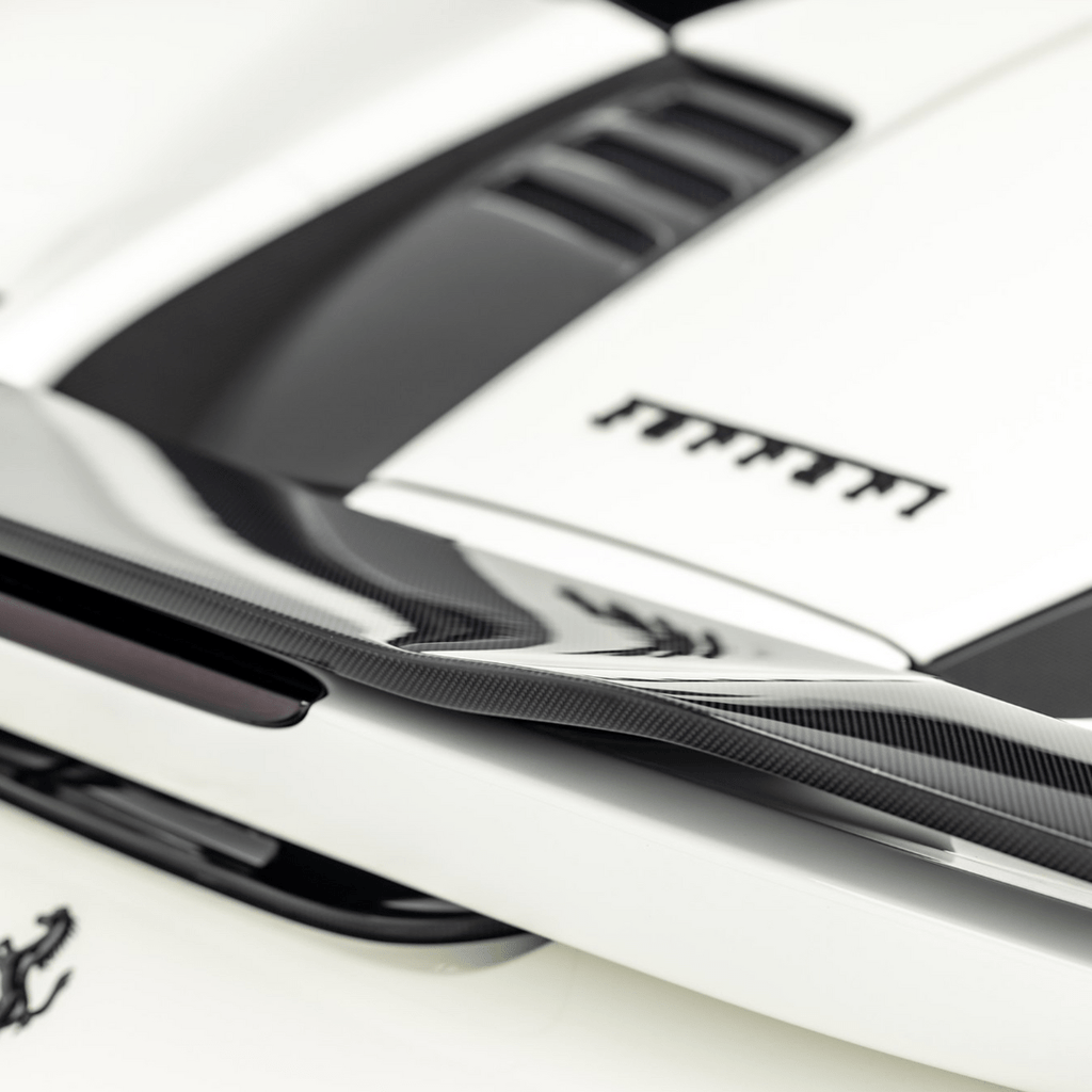 Ferrari F8 Furioso Carbon Fiber Decklid Spoiler - AUTOID - Rear Spoilers - Vorsteiner