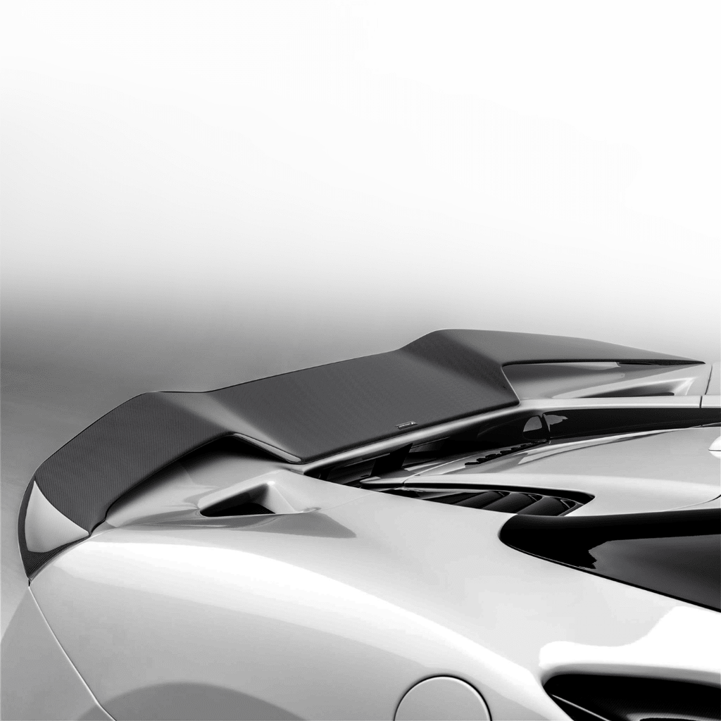 Ferrari F8 Furioso Carbon Fiber Decklid Spoiler - AUTOID® - Rear Spoilers - Vorsteiner