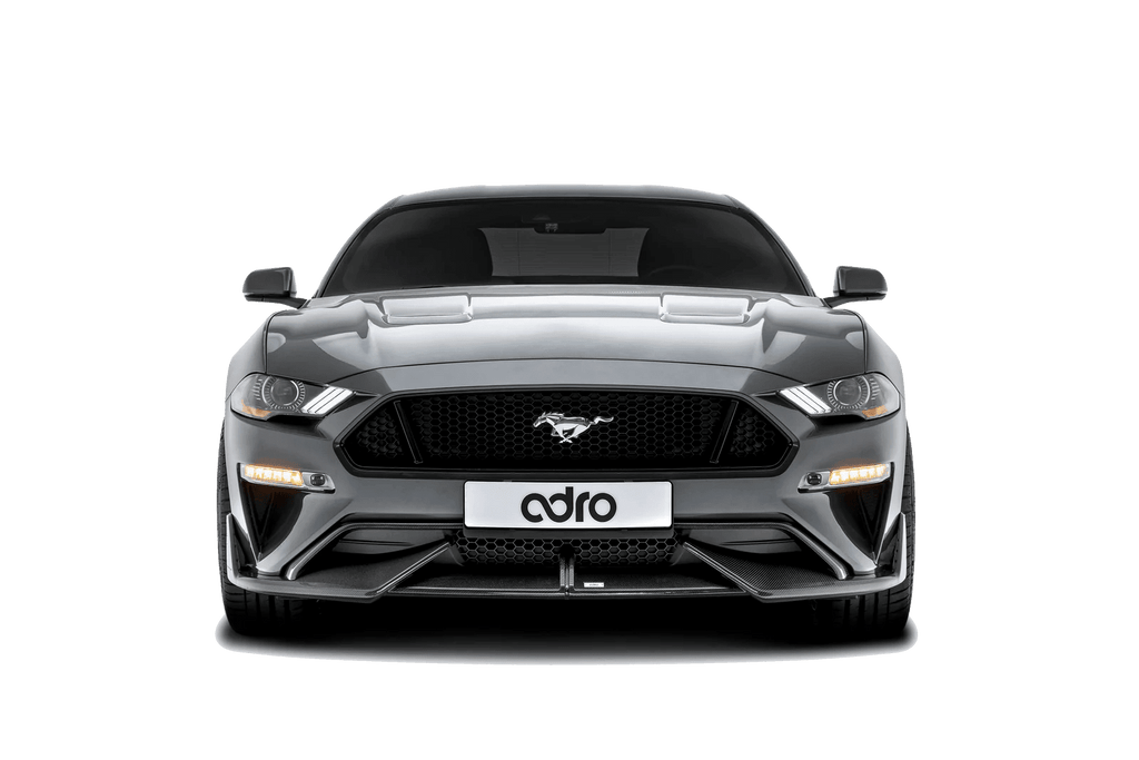Ford Mustang Carbon Fibre Side Skirts by Adro (2018+) - AUTOID® - Side Skirts & Winglets - Adro