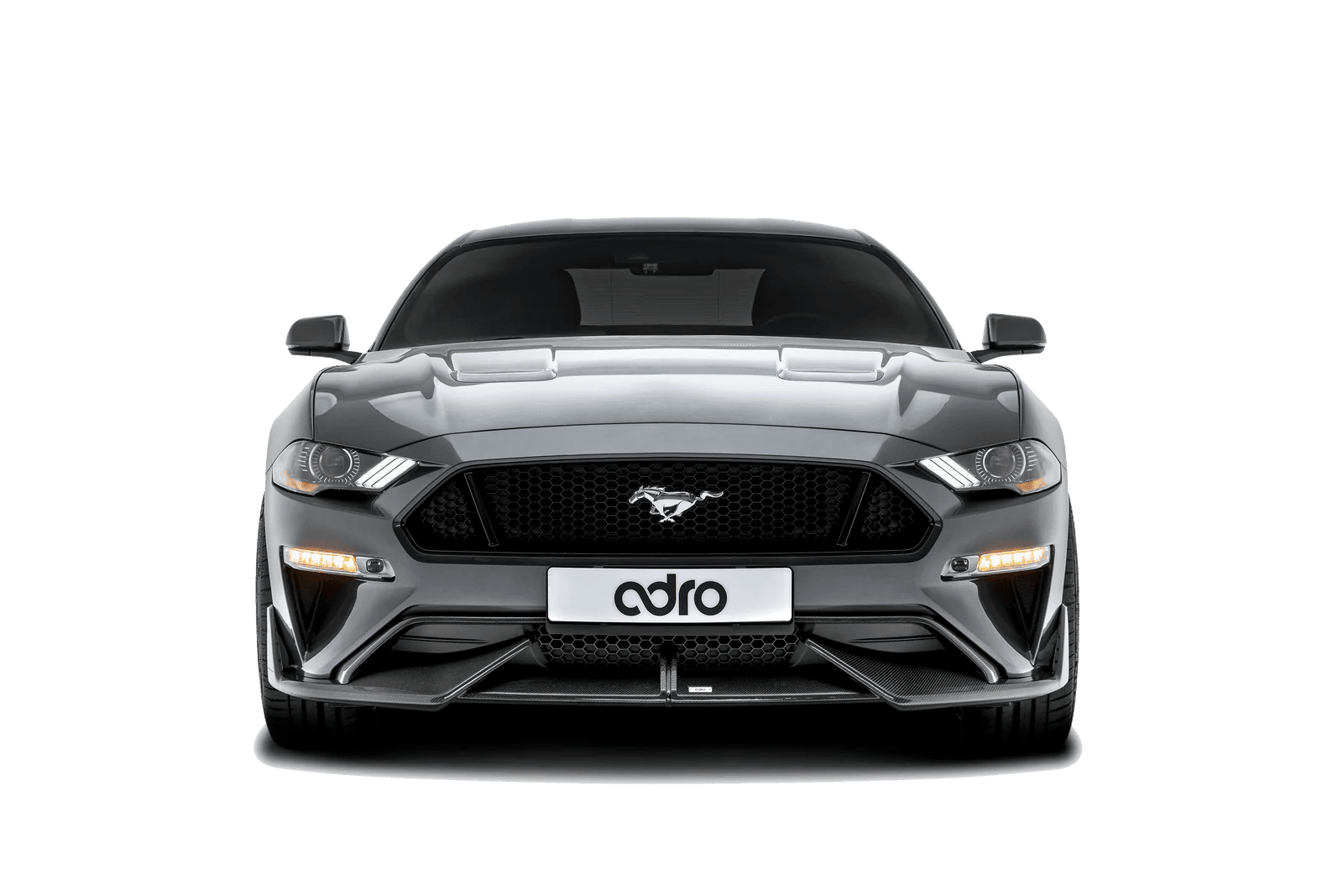 Ford Mustang Carbon Fibre Side Skirts by Adro (2018+) - AUTOID® - Side Skirts & Winglets - Adro
