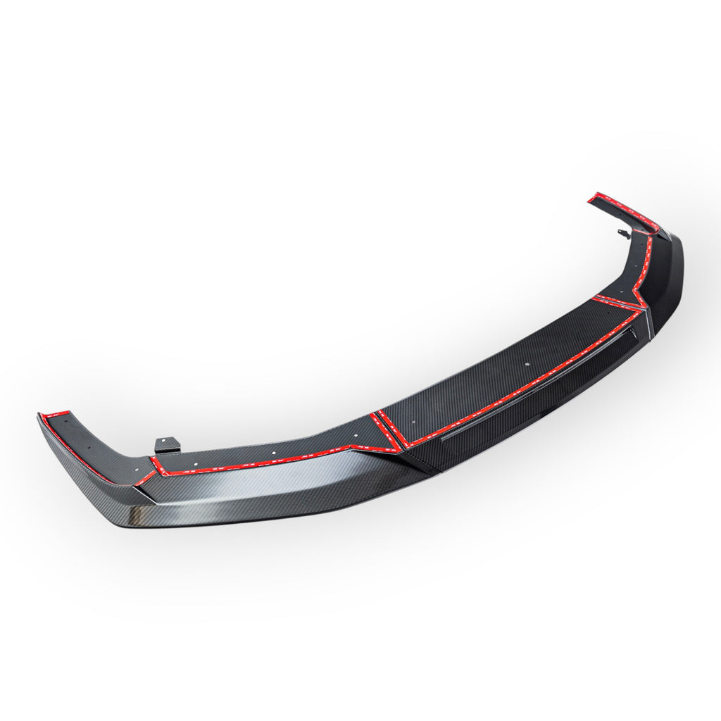 Audi RS6 & RS7 C8 FI-1 Pre-preg Carbon Fibre Front Splitter by FORM (2020+)