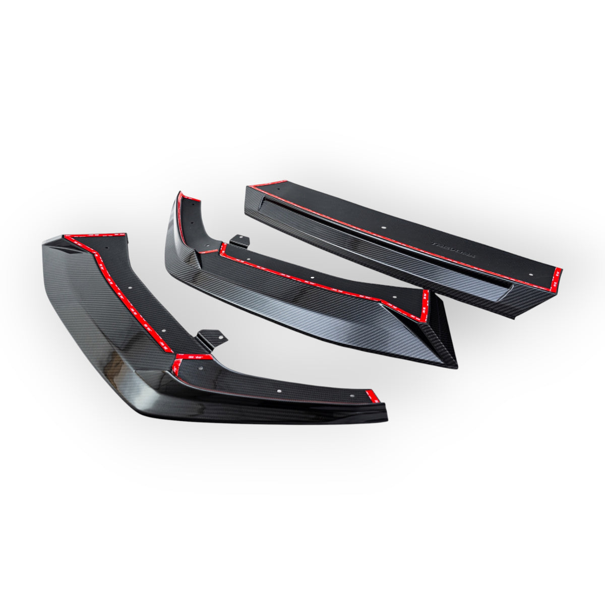 Audi RS6 & RS7 C8 FI-1 Pre-preg Carbon Fibre Front Splitter by FORM (2020+)