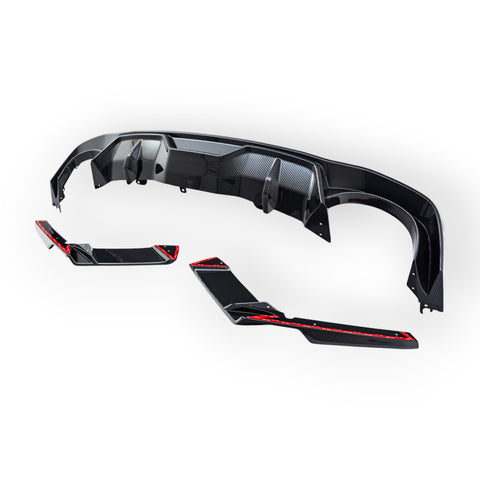 Audi RS6 & RS7 C8 FI-1 Pre-preg Carbon Fibre Rear Diffuser by FORM (2020+)