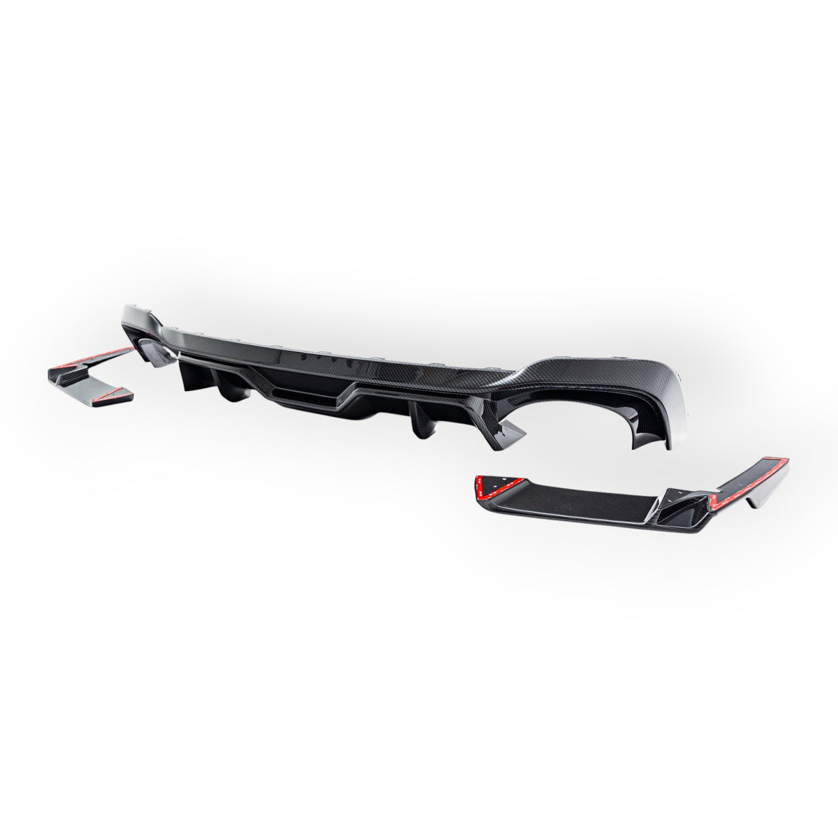 Audi RS6 & RS7 C8 FI-1 Pre-preg Carbon Fibre Rear Diffuser by FORM (2020+)