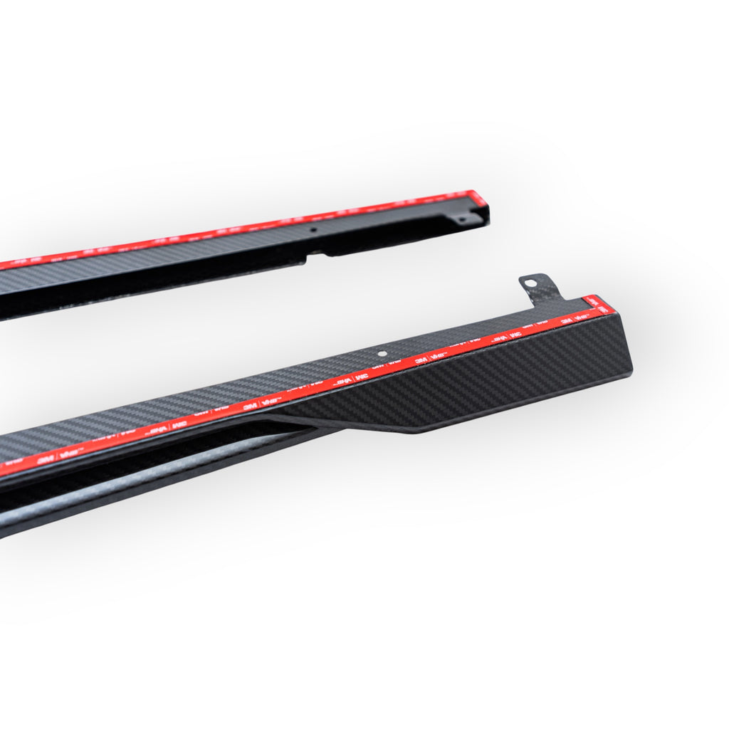 Audi RS6 & RS7 C8 FI-1 Pre-preg Carbon Fibre Side Skirts by FORM (2020+)
