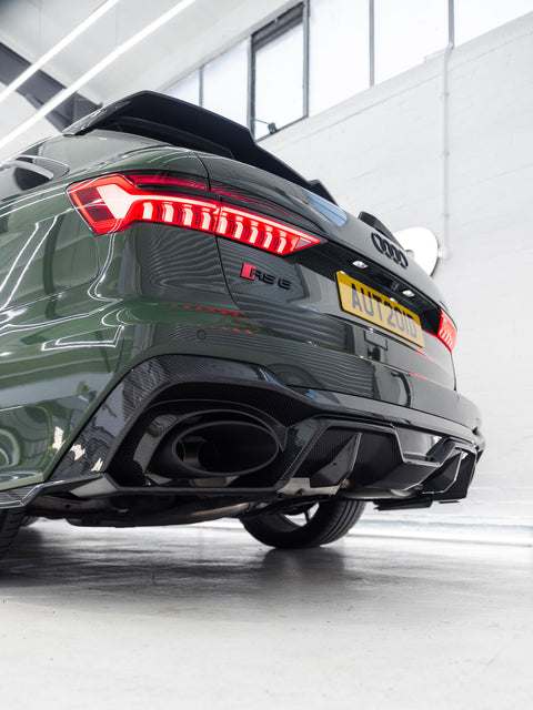 Audi RS6 & RS7 C8 FI-1 Pre-preg Carbon Fibre Rear Diffuser by FORM (2020+)