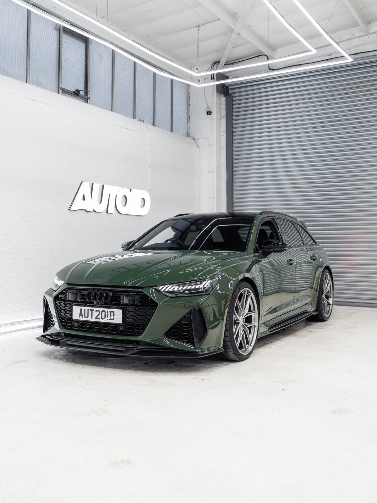 Audi RS6 & RS7 C8 FI-1 Pre-preg Carbon Fibre Front Bumper Covers by FORM (2020+)