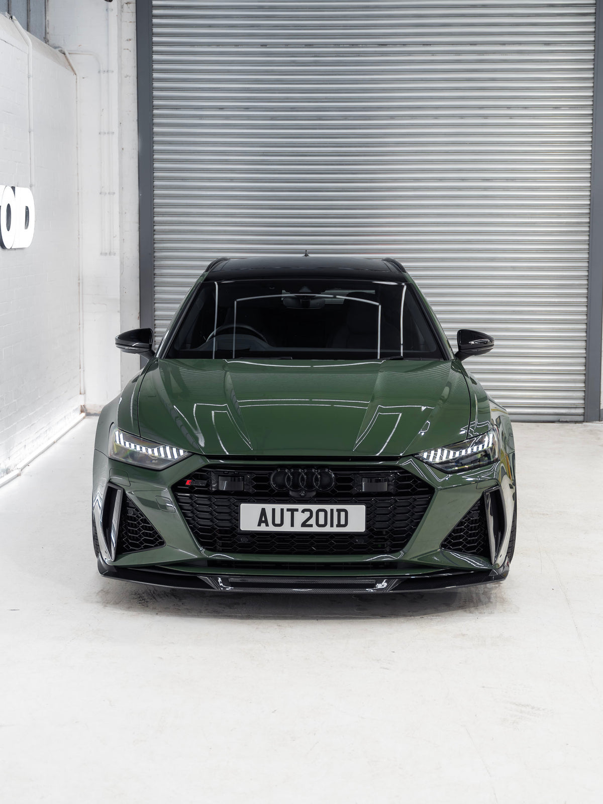 Audi RS6 & RS7 C8 FI-1 Pre-preg Carbon Fibre Front Splitter by FORM (2020+)