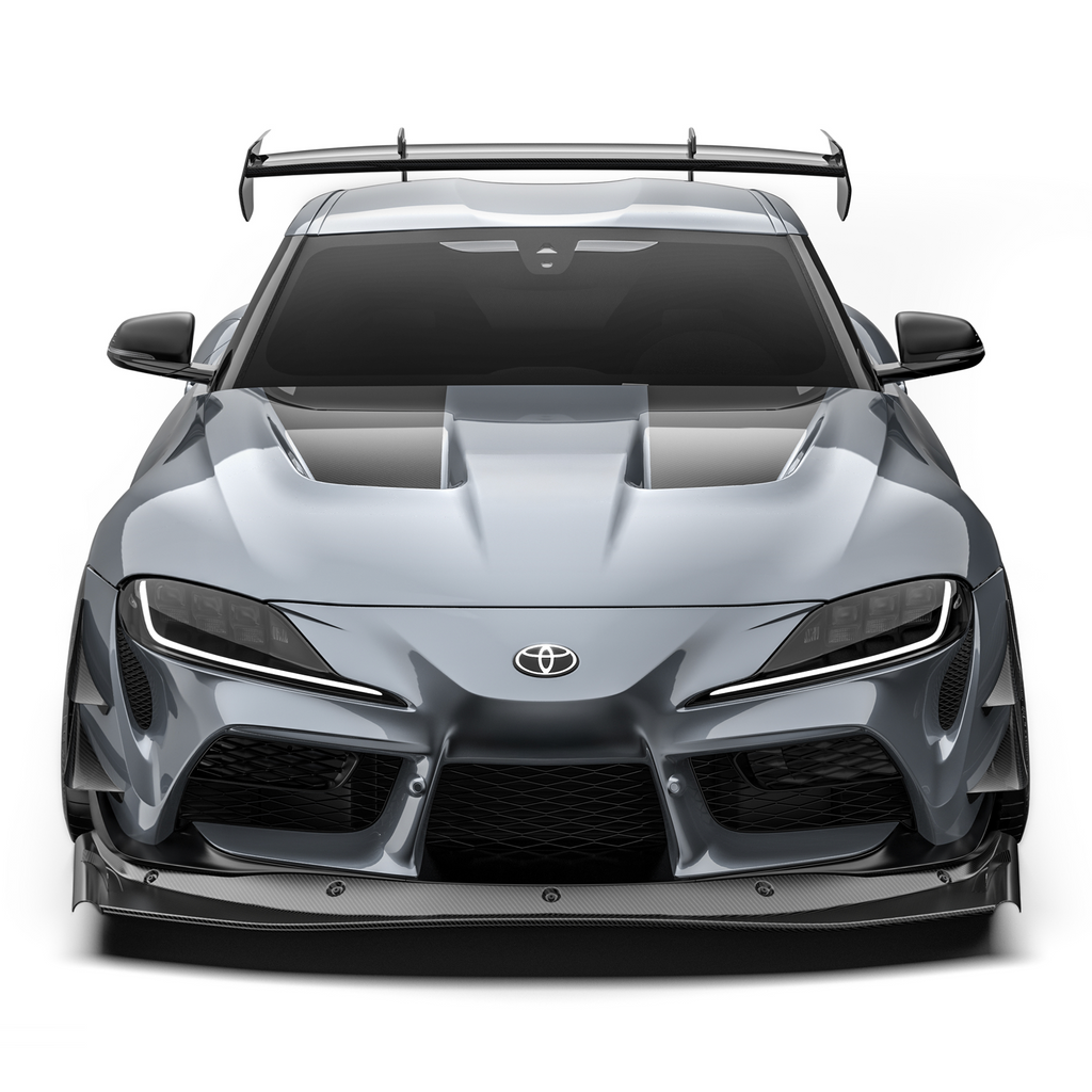 Toyota GR Supra ARD Prepreg Canards (Stock Bumper) by Adro - AUTOID® - Canards & Winglets - Adro