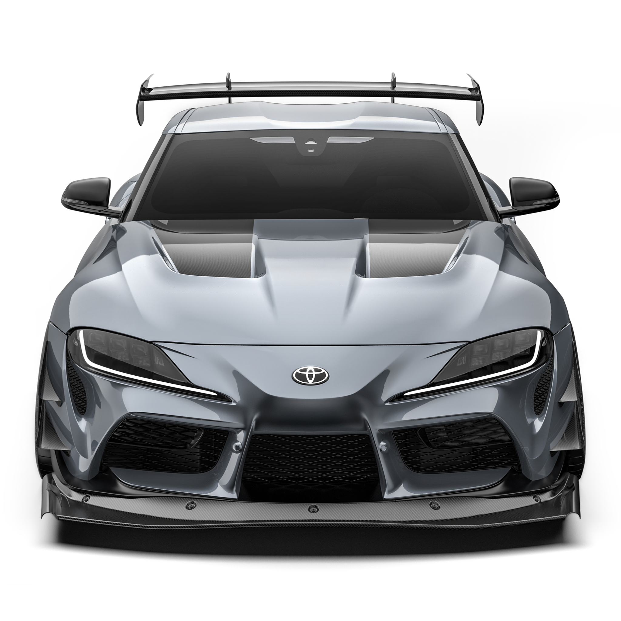 Toyota GR Supra ARD Prepreg Canards (Stock Bumper) by Adro - AUTOID® - Canards & Winglets - Adro