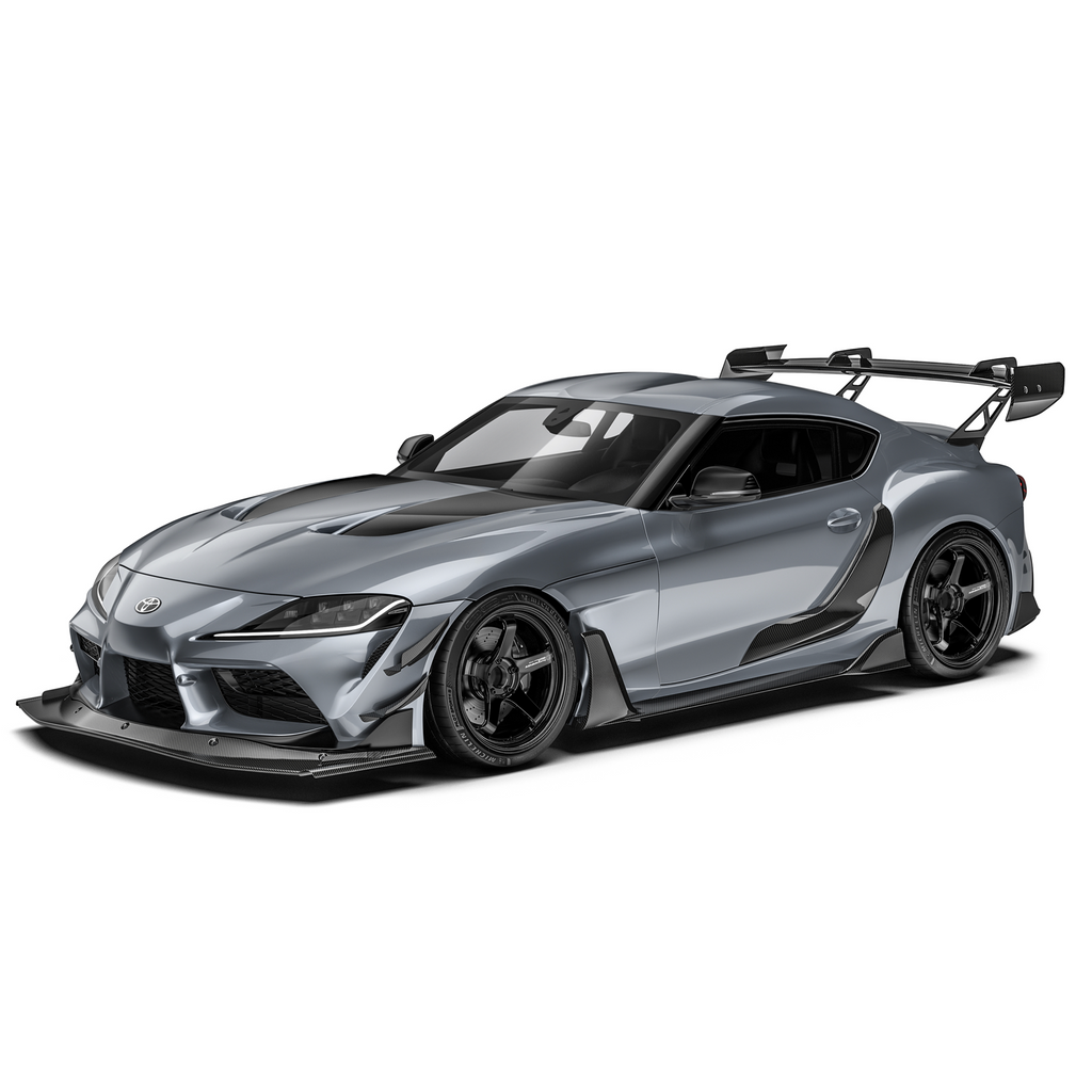 Toyota GR Supra ARD Prepreg Canards (Stock Bumper) by Adro - AUTOID® - Canards & Winglets - Adro
