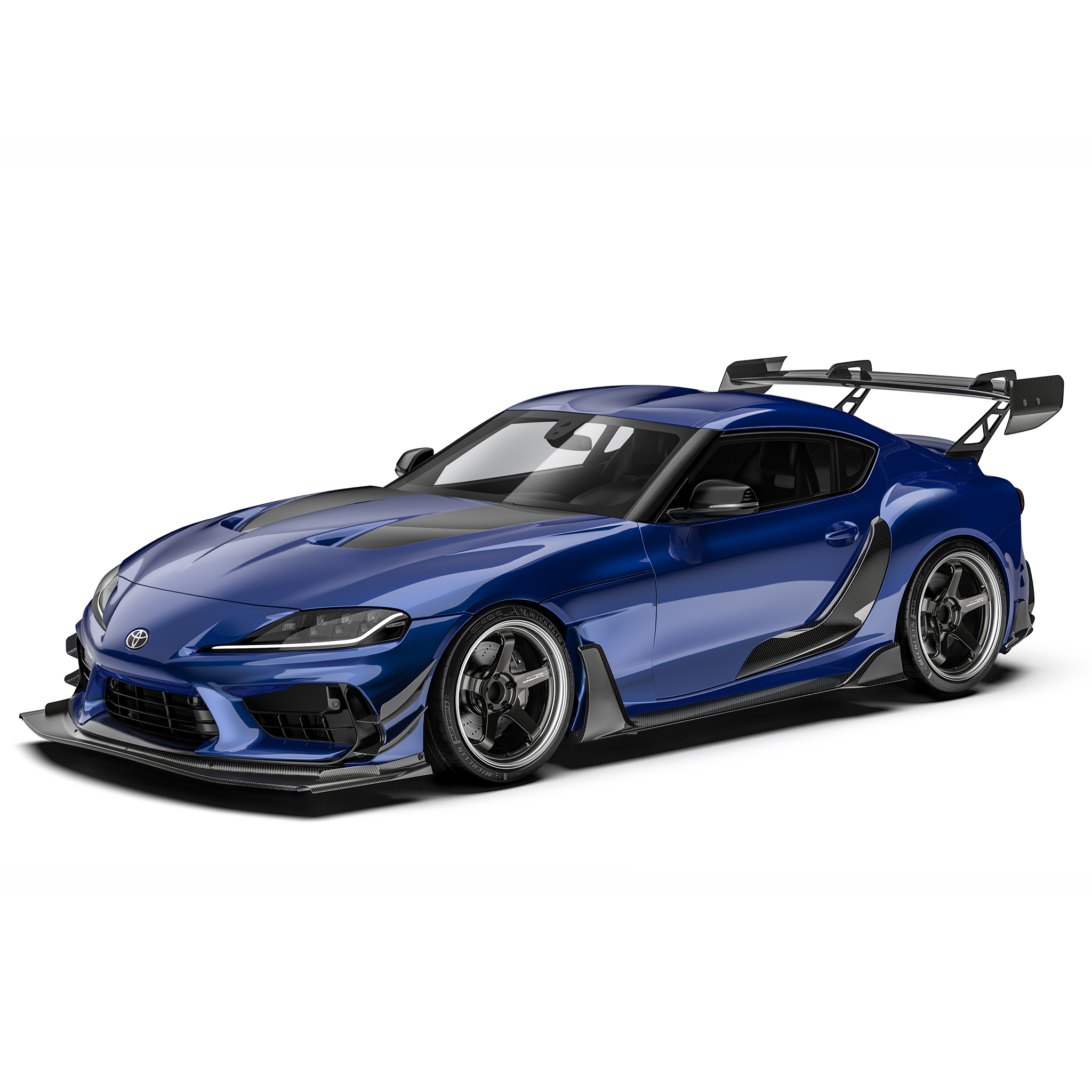 Toyota GR Supra ARD Prepreg Race Splitter (Adro Bumper) by Adro - AUTOID® - Front Lips & Splitters - Adro