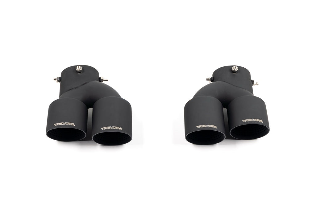 BMW M240i G42, M340i G20 & M440i G22 ID-01 Cerakote Black Exhaust Tips by TREVORA (2021+)
