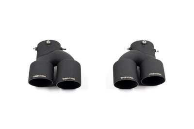 BMW M240i G42, M340i G20 & M440i G22 Cerakote Black Exhaust Tips by TREVORA (2021+)