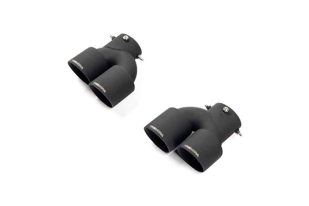 BMW M240i G42, M340i G20 & M440i G22 ID-01 Cerakote Black Exhaust Tips by TREVORA (2021+)