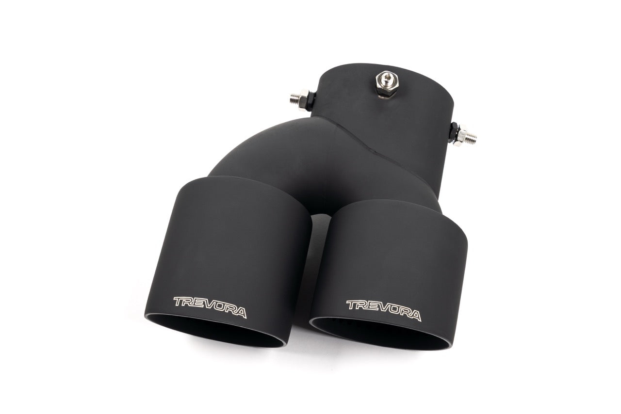 BMW M240i G42, M340i G20 & M440i G22 ID-01 Cerakote Black Exhaust Tips by TREVORA (2021+)