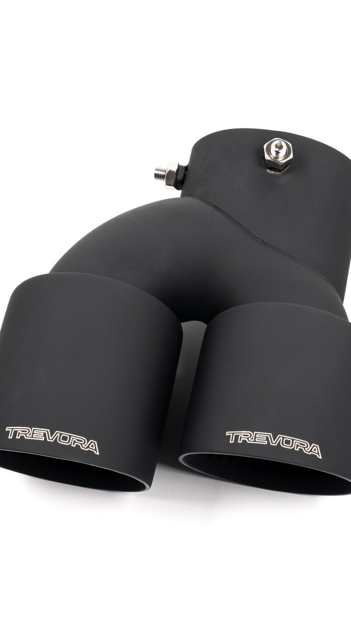 BMW M240i G42, M340i G20 & M440i G22 ID-01 Cerakote Black Exhaust Tips by TREVORA (2021+)