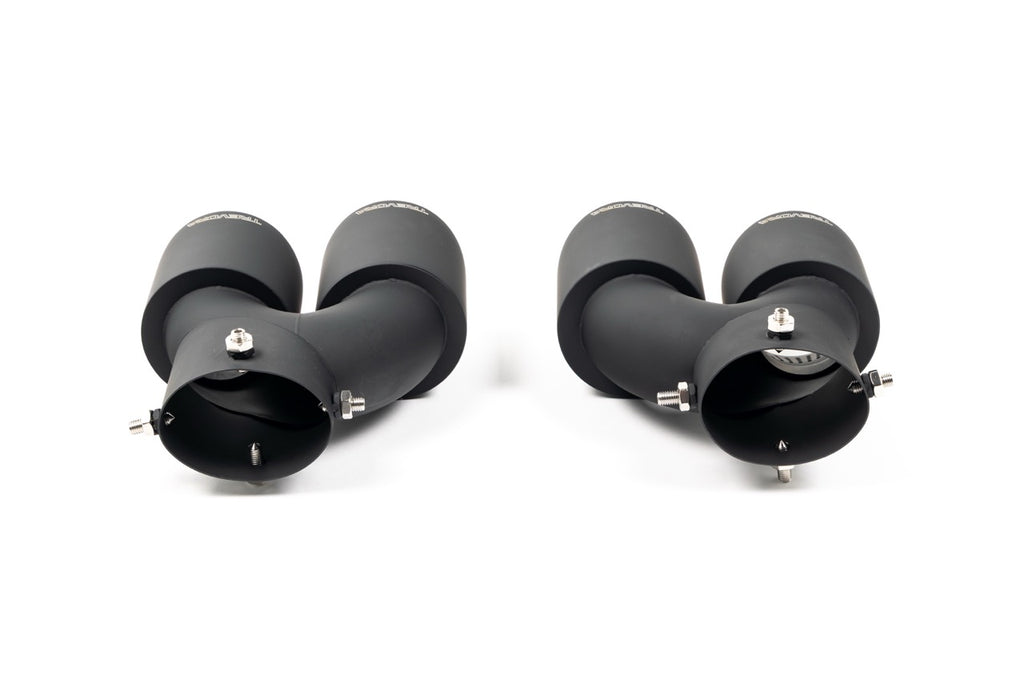 BMW M240i G42, M340i G20 & M440i G22 ID-01 Cerakote Black Exhaust Tips by TREVORA (2021+)
