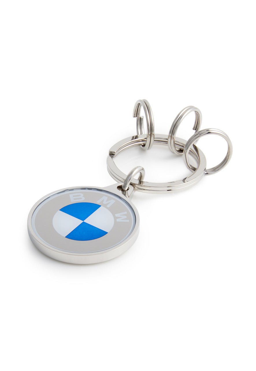 Genuine BMW Logo Silver Car Key Ring - AUTOID - Key Straps & Accessories - BMW M Performance