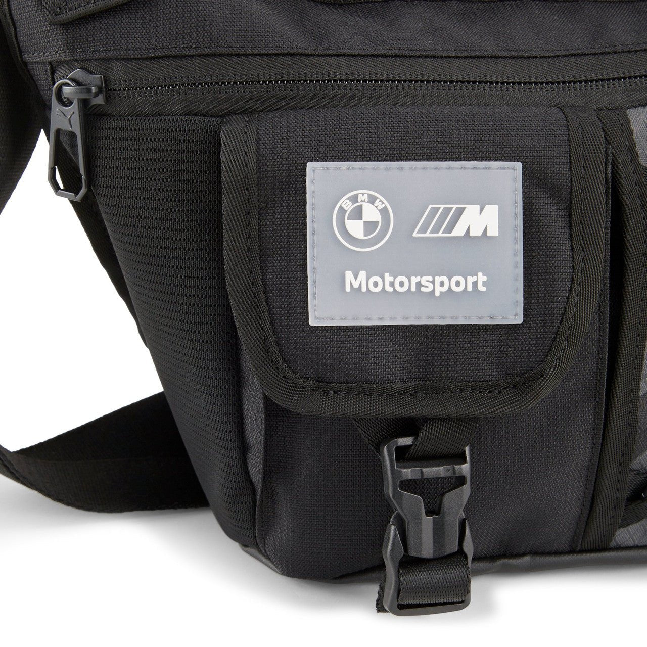 Genuine BMW M Motorsport Black 8L Messenger Bag - AUTOID - Key Straps & Accessories - BMW M Performance